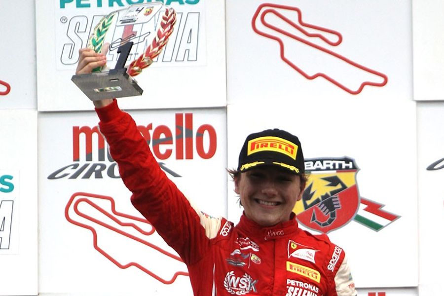 Ferrari Driver Academy's Enzo Fittipaldi  is Italian F4 champion